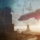 Illustration for article titled These Magical Flying Ship Illustrations Will Be Your New Desktops